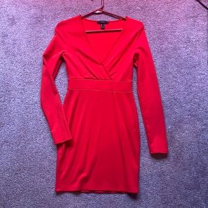 Forever 21 Red formal mini dress